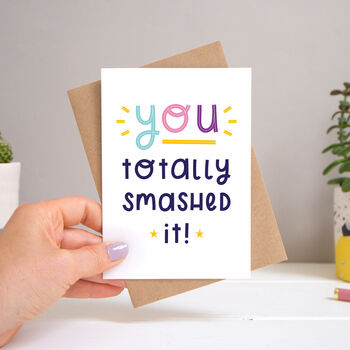You Totally Smashed It Card, 5 of 11