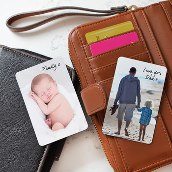 Personalised Wallet Or Purse Photo Cards, 2 of 6