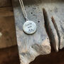 I Love You Couple On The Beach Necklace With Blue Sky, thumbnail 3 of 4