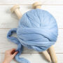 Lulu Big Blanket Knitting Kit, thumbnail 8 of 12