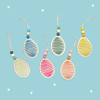 Springtime Stitches Egg Decoration Kit, 5 of 6