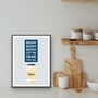 Boom Boom Boom Let Me Here You Say Mayo Kitchen Print, thumbnail 3 of 3