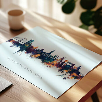 Kingston Upon Hull Skyline Art Print, 8 of 12