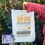 Personalised 50th Birthday Gift Microfibre Tea Towel, thumbnail 2 of 7