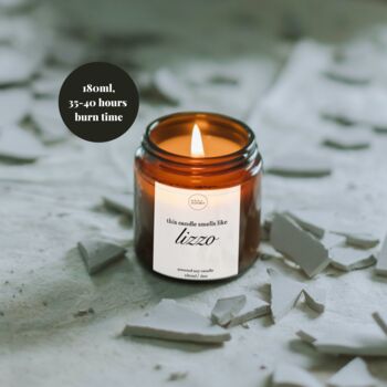 Smells Like Lizzo Candle With Matches, Lizzo Gifts, 2 of 9