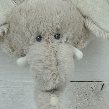 Elephant Scarf, Matching Earmuffs, 4 of 5