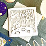 Personalised Space Birthday Card, thumbnail 2 of 4