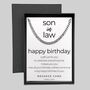 Curb Chain Birthday Wishes For Son In Law, thumbnail 1 of 6