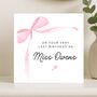 Personalised Last Birthday As A Miss Birthday Card For Her, Card For Fiancée, thumbnail 7 of 8