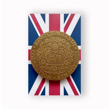 King Charles Iii Chocolate Emblem, 2 of 2