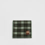 Cathy Green Check Hooded Scarf, thumbnail 5 of 7