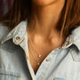 Double Strand Kiss 'X' Necklace, thumbnail 7 of 9