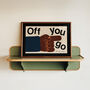 Off You Go Retro Hallway Wall Print, thumbnail 3 of 9