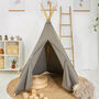 Personalised Pastel Green Folklove Teepee Tent, thumbnail 1 of 5