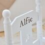 Personalised White Star Children's Rocking Chair 18m+, thumbnail 2 of 3