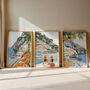 Set Of Three Amalfi Art Prints, thumbnail 6 of 8