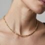 Shikaku 18 K Gold Plated Small Bead Necklace, thumbnail 5 of 5