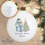 Personalised The Snowman And The Snowdog Bauble, thumbnail 1 of 5