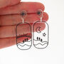 Day And Night Earrings, thumbnail 2 of 6