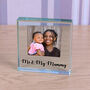 Personalised Me And My Mummy Glass Photo Block, thumbnail 2 of 3