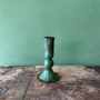 Verdigris Candle Holder, Austen, thumbnail 4 of 9