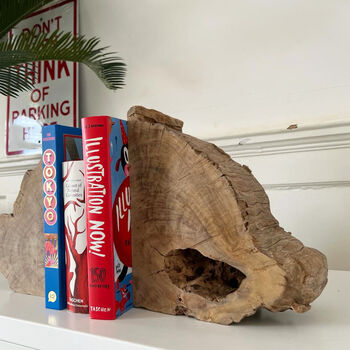 Stylish Wood Bookends, 5 of 5