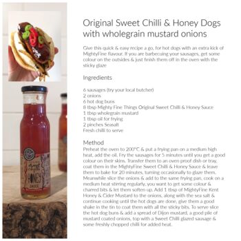 Mighty Original Sweet Chilli And Honey Sauce, 3 of 7