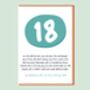 Funny 18th Birthday Card, thumbnail 1 of 7