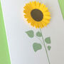 Sending You Sunshine 3D Sunflower Card, thumbnail 6 of 6