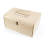 Personalised Our Family Luxury Keepsake Chest, thumbnail 10 of 10