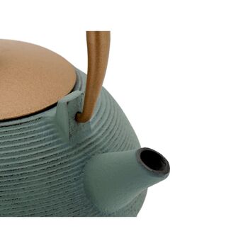 Cast Iron Teapot Sakura 1200ml Stainless Steel Filter, 8 of 9