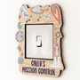 Personalised Outer Space Light Switch Surround, thumbnail 2 of 3