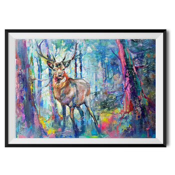 Mystic Stag By Sue Gardner Wall Art Print, 2 of 3