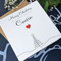 Personalised Handmade Christmas Card For Special Cousin, thumbnail 1 of 4