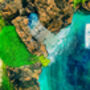 Ocean Wall Art With Mermaid, thumbnail 3 of 8