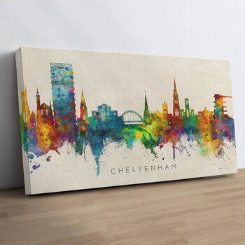 Cheltenham Skyline Cityscape Art Print, 6 of 12