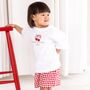 Personalised Cherry 'Two Sweet' Second Birthday T Shirt, thumbnail 1 of 8
