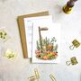 Autumn Woodland Gatefold Invitation, thumbnail 6 of 10