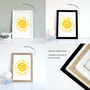 You Are My Sunshine, Typography Print, thumbnail 4 of 4