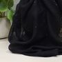 Sparkle Scarf In Black, thumbnail 3 of 3