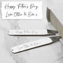 Personalised Handwriting Collar Stiffeners, thumbnail 1 of 12