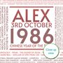 Personalised 40th Birthday Print Year Facts Gift 1986, thumbnail 4 of 12