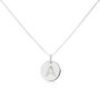 Westbourne Personalised 9ct Gold Initial Disc Pendant, thumbnail 10 of 12