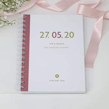 Personalised Date Wedding Planner Handbook, 10 of 11