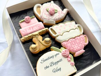 Personalised Get Well Soon And Thinking Of You Biscuit Gift Box, 6 of 8