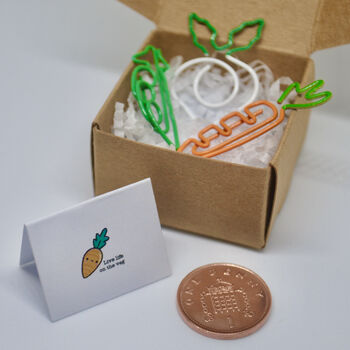 Personalised Tiny Parcel, Greetings Card + Veggie Gift, 3 of 8