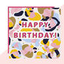 'Happy Birthday!' Leopard Print Bold Card, thumbnail 2 of 2
