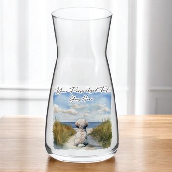 Personalised Maltese Dog Beach Walk Collection, 7 of 8