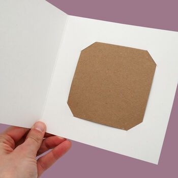 Reusable Eco Friendly Fluffy Cat Card Blank Inside Or Optional Handwritten Message, 3 of 11