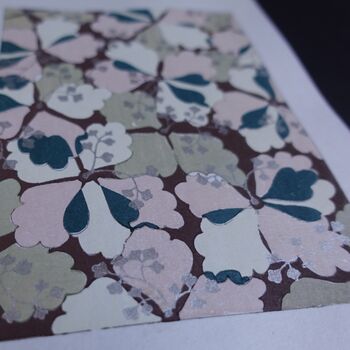 Silver And Pink Botanical Art Print, 2 of 9